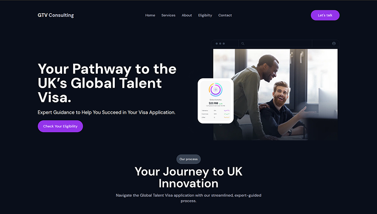 GTV Consulting project preview